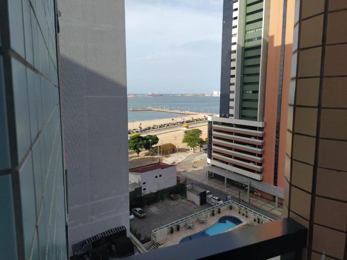 Flat Vista Mar No Meireles Na Beira Mar De Fortaleza 905 Екстериор снимка