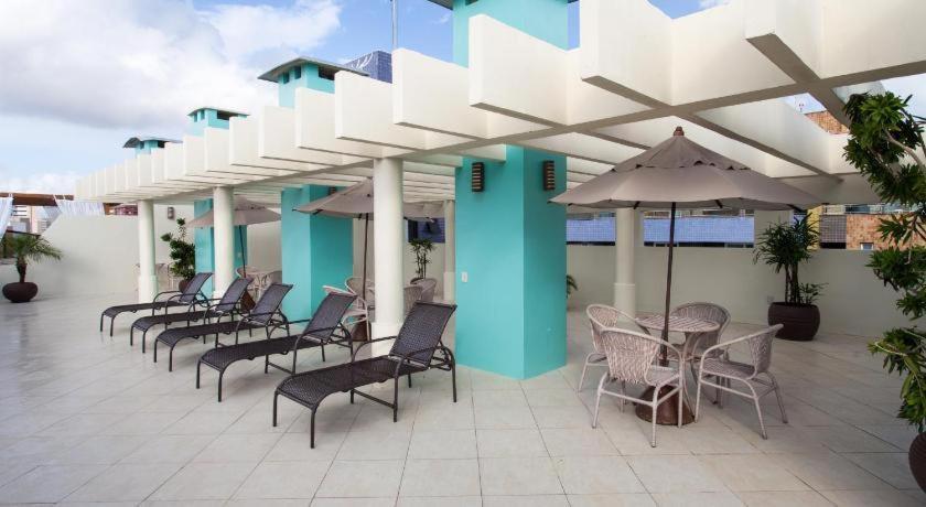 Flat Vista Mar No Meireles Na Beira Mar De Fortaleza 905 Екстериор снимка